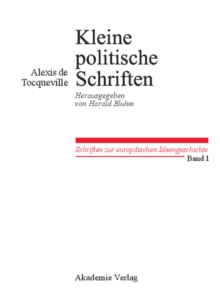 Image for Kleine Politische Schriften: Herausgegeben von Harald Bluhm