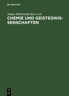 Image for Chemie Und Geisteswissenschaften: Versuch Einer Annaherung