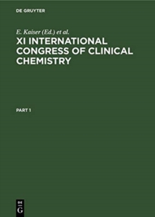 Image for XI International Congress of Clinical Chemistry