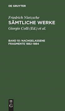 Image for Nachgelassene Fragmente 1882-1884