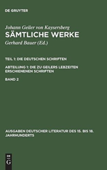 Image for S?mtliche Werke, Band 2, Ausgaben deutscher Literatur des 15. bis 18. Jahrhunderts 139
