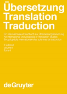 Image for UEbersetzung - Translation - Traduction. 1. Teilband