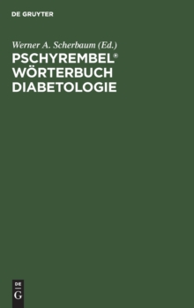 Image for Pschyrembel(R) Woerterbuch Diabetologie