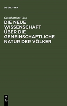 Image for Die Neue Wissenschaft Uber Die Gemeinschaftliche Natur Der Volker