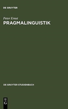 Image for Pragmalinguistik : Grundlagen. Anwendungen. Probleme