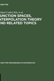 Image for Function Spaces, Interpolation Theory and Related Topics