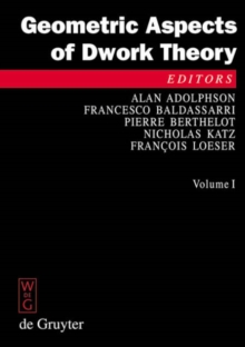 Image for Geometric Aspects of Dwork Theory