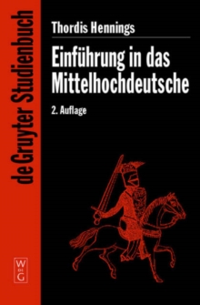 Image for Einfuhrung in Das Mittelhochdeutsche