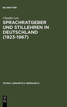 Image for Sprachratgeber und Stillehren in Deutschland (1923-1967)