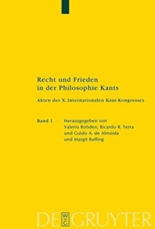 Image for Recht und Frieden in der Philosophie Kants