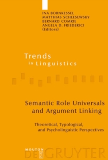 Image for Semantic Role Universals and Argument Linking