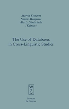 Image for The Use of Databases in Cross-Linguistic Studies