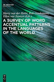 Image for A Survey of Word Accentual Patterns in the Languages of the World