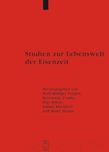 Image for Studien zur Lebenswelt der Eisenzeit: Festschrift fur Rosemarie Muller