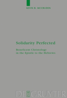 Image for Solidarity Perfected: Beneficent Christology in the Epistle to the Hebrews