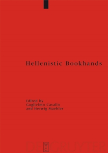 Image for Hellenistic Bookhands