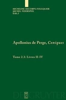 Image for Livres II-IV. Edition et traduction du texte grec