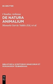 Image for De Natura Animalium