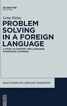 Image for Problem solving in a foreign language