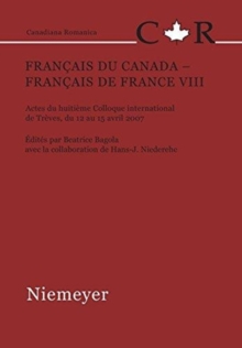 Image for Francais du Canada - Francais de France VIII