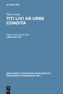 Image for Libri XXIII-XXV
