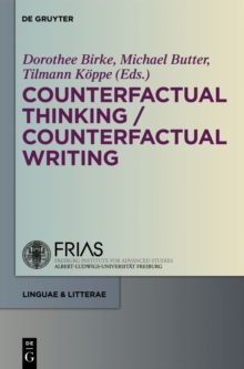 Image for Counterfactual Thinking - Counterfactual Writing