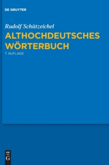 Image for Althochdeutsches Worterbuch