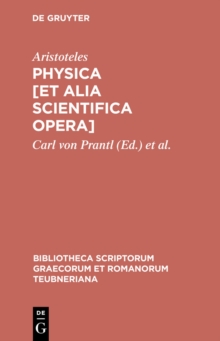 Image for Physica [et alia scientifica opera]