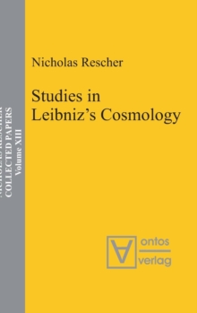 Image for Studies in Leibniz's Cosmology