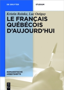 Image for Le francais quebecois d'aujourd'hui