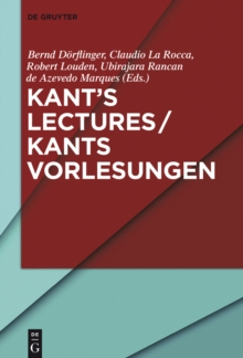 Image for Kant's lectures