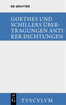 Image for Ubertragungen antiker Dichtungen