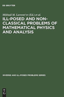 Image for Ill-Posed and Non-Classical Problems of Mathematical Physics and Analysis : Proceedings of the International Conference, Samarkand, Uzbekistan