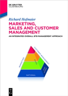 Image for Marketing, sales and customer management (MSC): an integrated overall B2B management approach