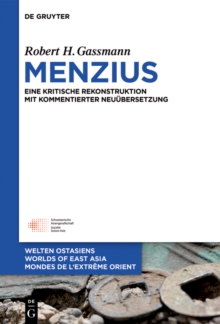 Image for Menzius: Eine kritische Rekonstruktion mit kommentierter Neuubersetzung