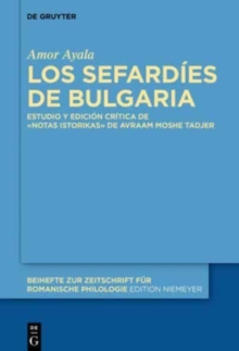 Image for Los sefardies de Bulgaria