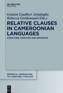 Image for Relative Clauses in Cameroonian Languages