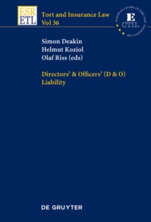 Image for Directors & Officers (D & O) liability