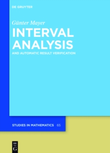 Image for Interval Analysis: And Automatic Result Verification