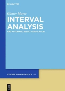 Image for Interval Analysis