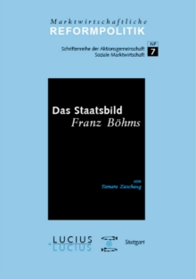 Image for Das Staatsbild Franz Bohms