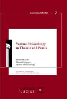 Image for Venture Philanthropy in Theorie Und Praxis