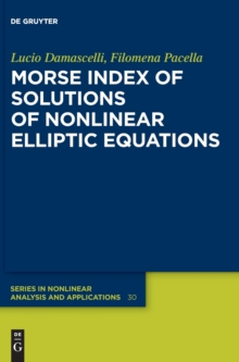 Image for Morse Index of Solutions of Nonlinear Elliptic Equations