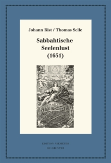 Image for Sabbahtische Seelenlust (1651): Kritische Ausgabe und Kommentar. Kritische Edition des Notentextes