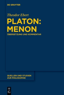 Image for Platon: Menon: Ubersetzung und Kommentar