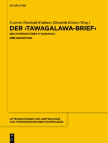 Image for Der "Tawagalawa-Brief": Beschwerden uber Piyamaradu. Eine Neuedition
