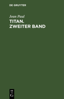 Image for Titan. Zweiter Band