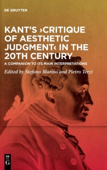 Image for Kant's >Critique of Aesthetic Judgment< in the 20th Century