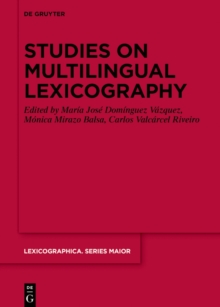 Image for Studies on Multilingual Lexicography