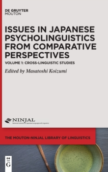 Image for Cross-Linguistic Studies